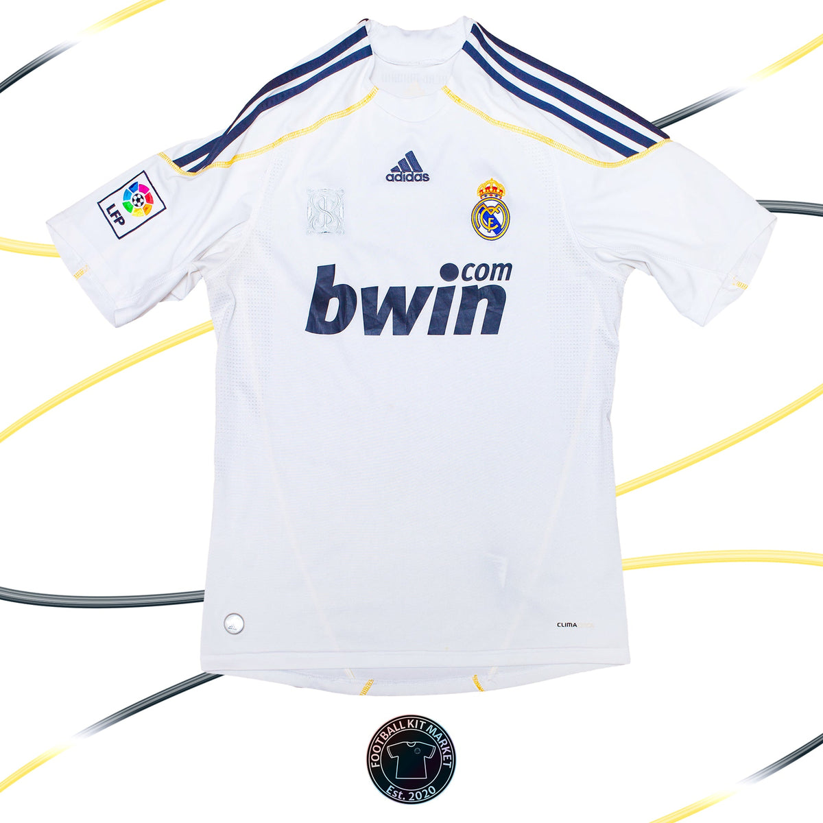 Genuine REAL MADRID Home (2009-2010) - ADIDAS (M) - Product Image from Football Kit Market