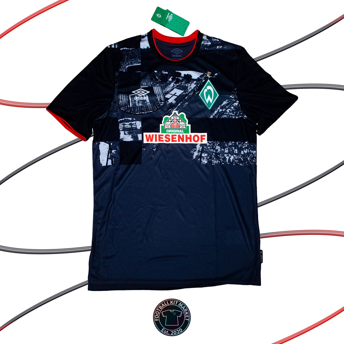 Genuine WERDER BREMEN 3rd Shirt ( 2020-2021 ) - UMBRO (L) - Product Image from Football Kit Market