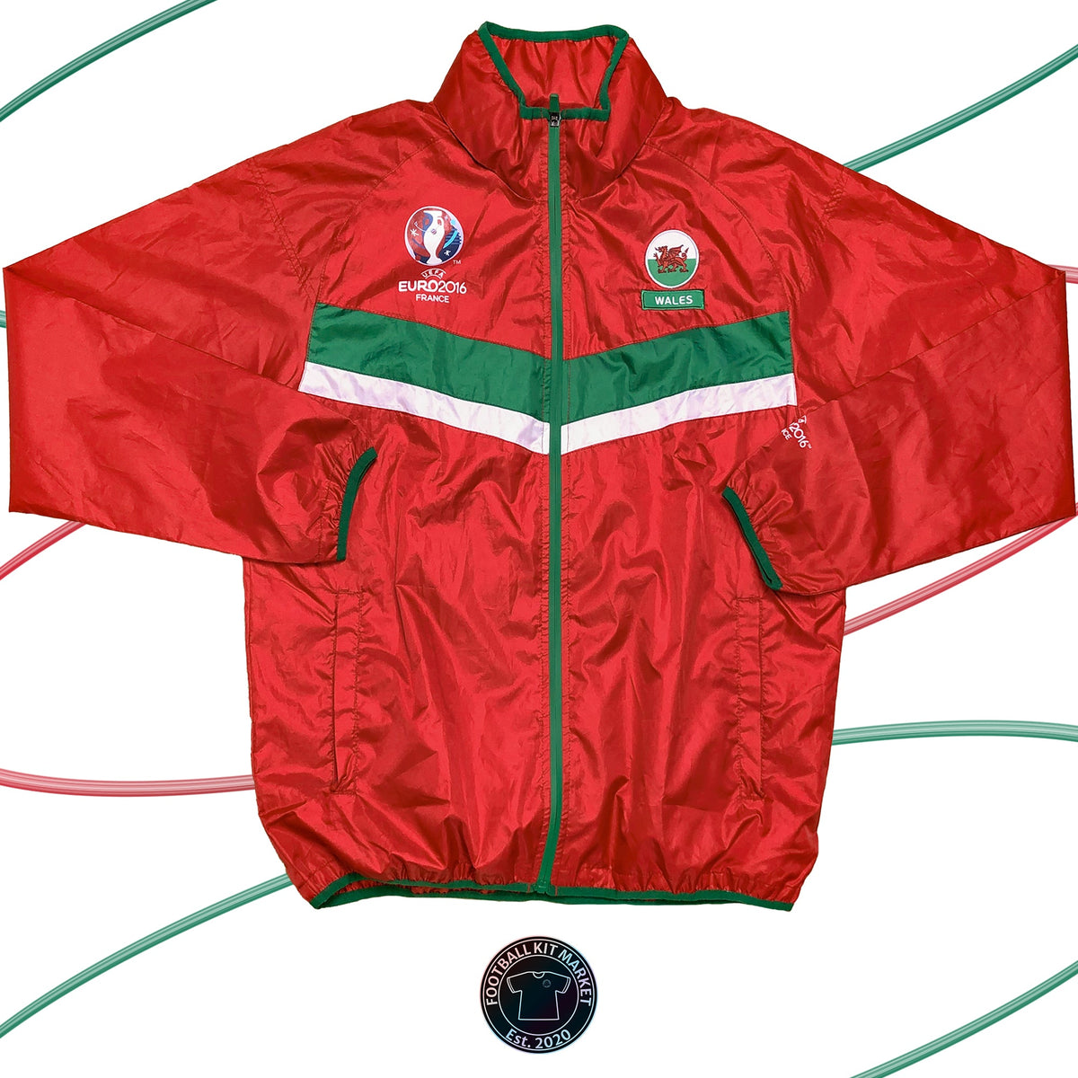 Genuine WALES Jacket (2016) - UEFA EURO 2016 (L) - Product Image from Football Kit Market