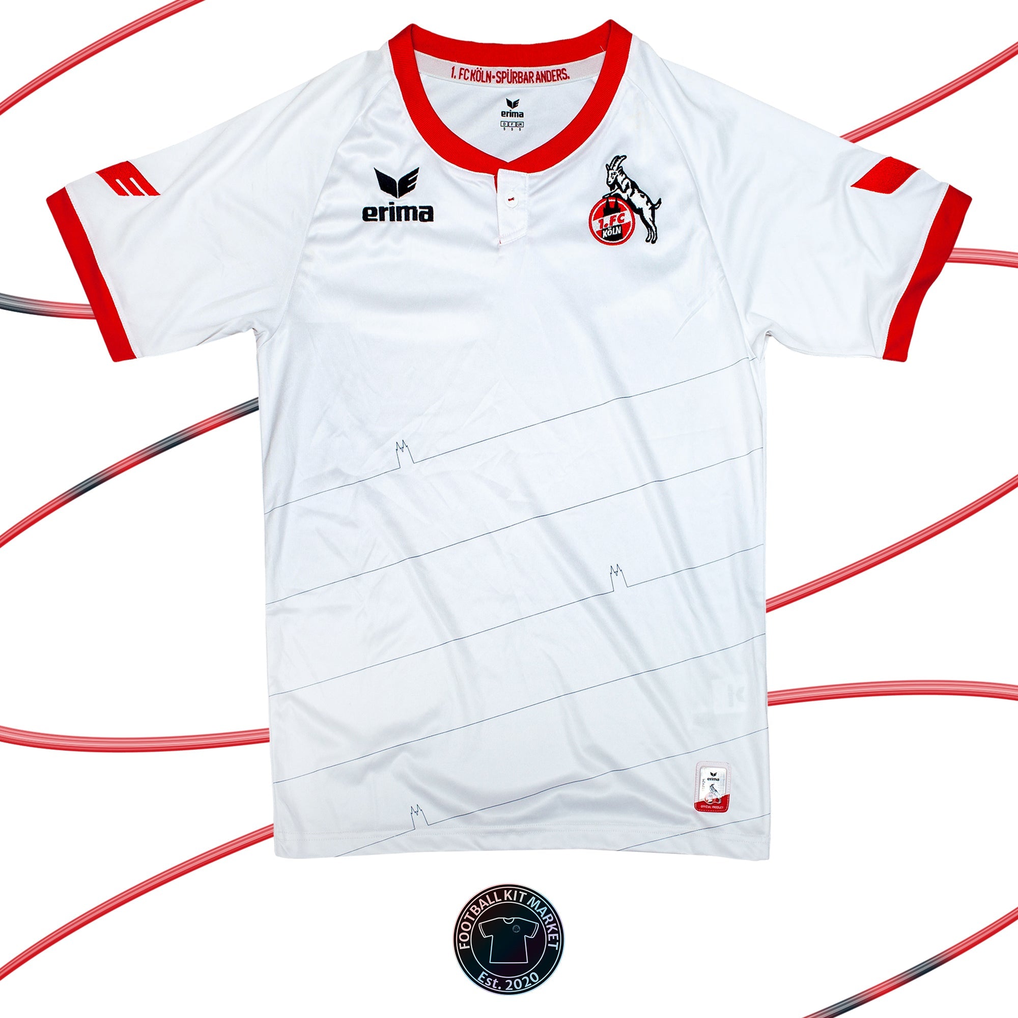 Genuine F.C KOLN Home Shirt (2015-2016) - ERIMA (S) - Product Image from Football Kit Market