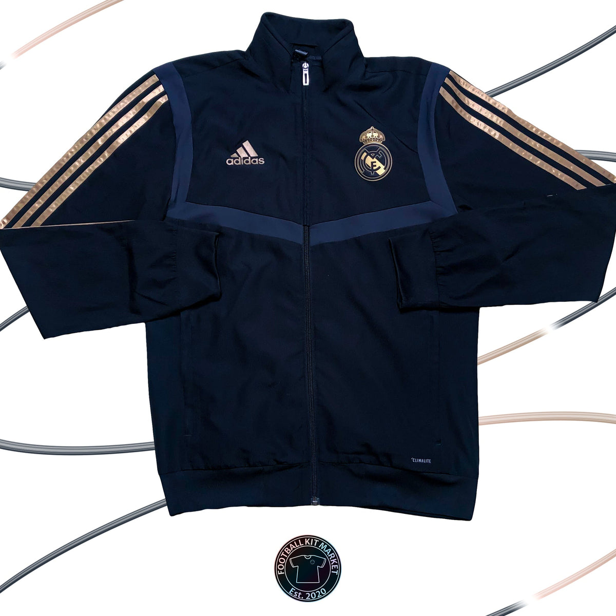 Genuine REAL MADRID Jacket (2019-2020) - ADIDAS (XS) - Product Image from Football Kit Market