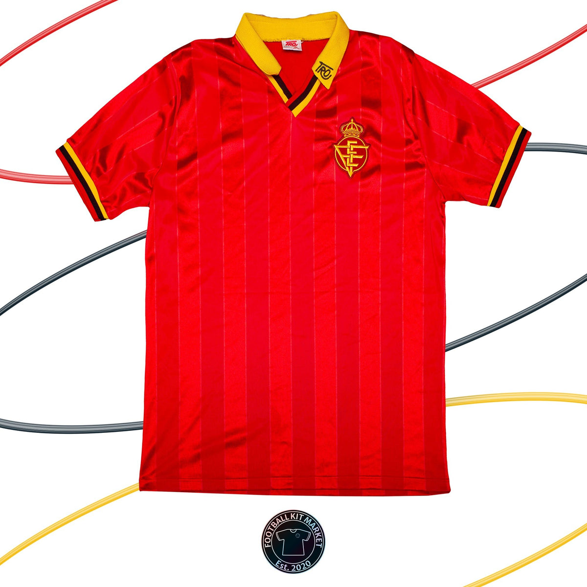 Genuine SPAIN Home Shirt (1982) - TRO (L) - Product Image from Football Kit Market