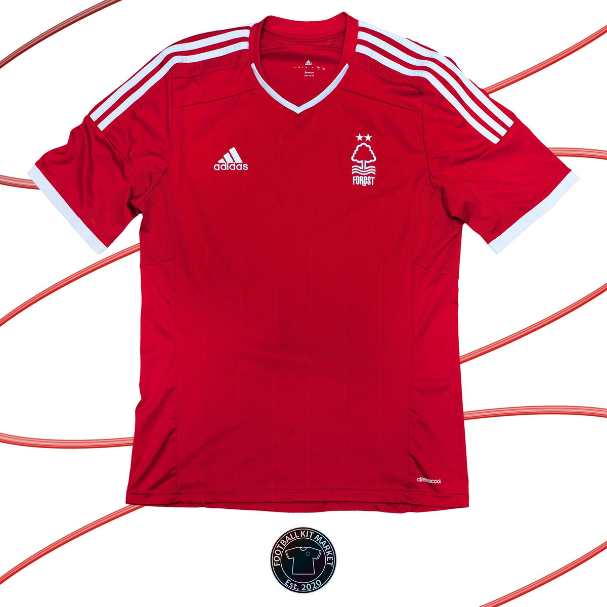 Genuine NOTTINGHAM FOREST Home Shirt (2014-2015) - ADIDAS (S) - Product Image from Football Kit Market