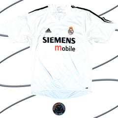 Genuine REAL MADRID Home RAUL (2004-2005) - ADIDAS (L) - Product Image from Football Kit Market