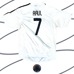 Genuine REAL MADRID Home RAUL (2004-2005) - ADIDAS (L) - Product Image from Football Kit Market