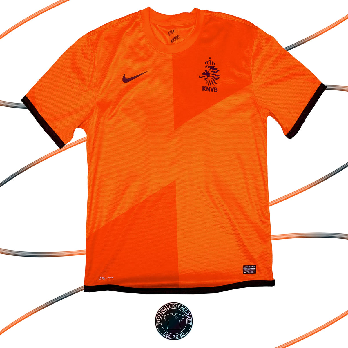 Genuine NETHERLANDS Home V.PERSIE (2012-2014) - NIKE (L) - Product Image from Football Kit Market