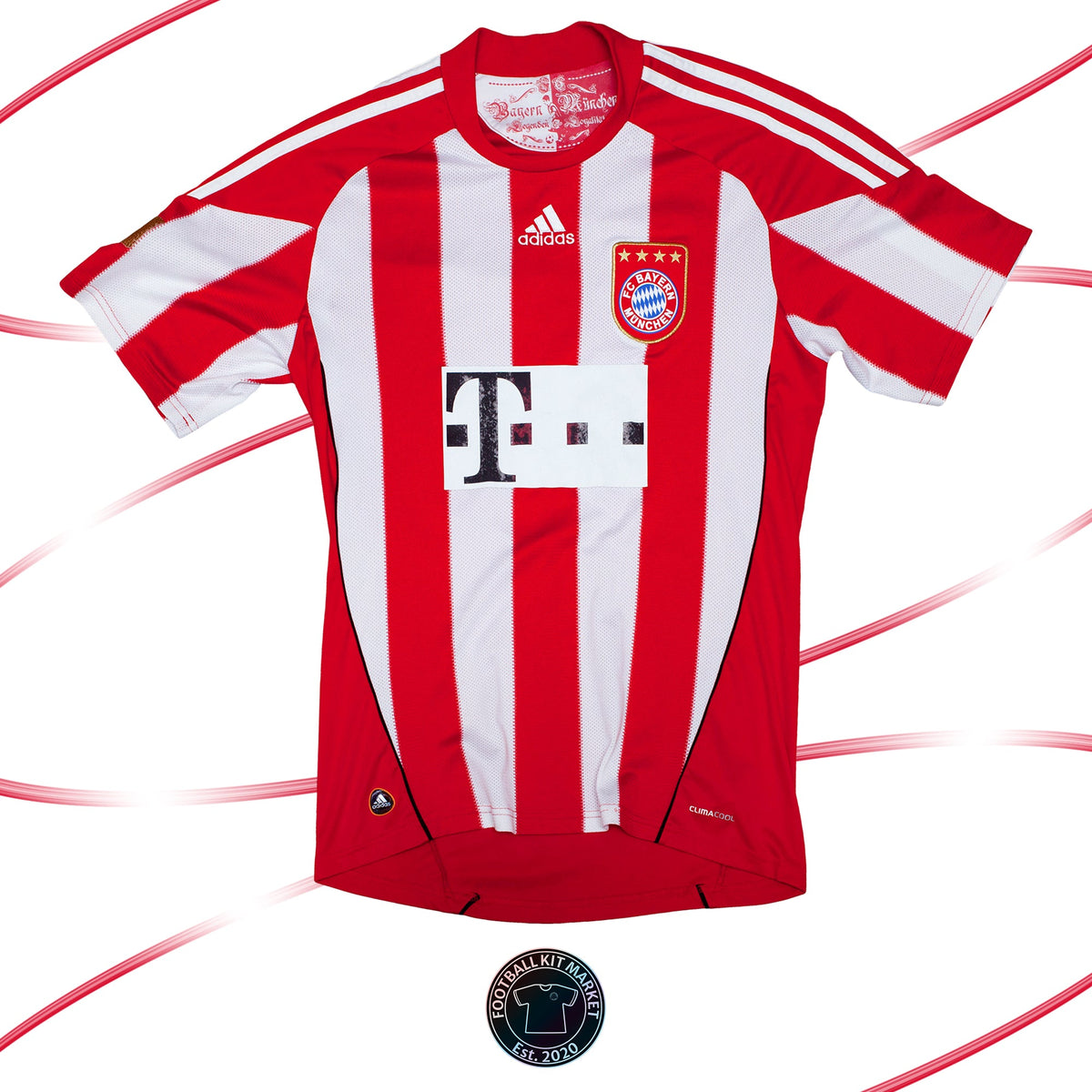 Genuine BAYERN MUNICH Home Shirt ROBBEN (2010-2011) - ADIDAS (M) - Product Image from Football Kit Market