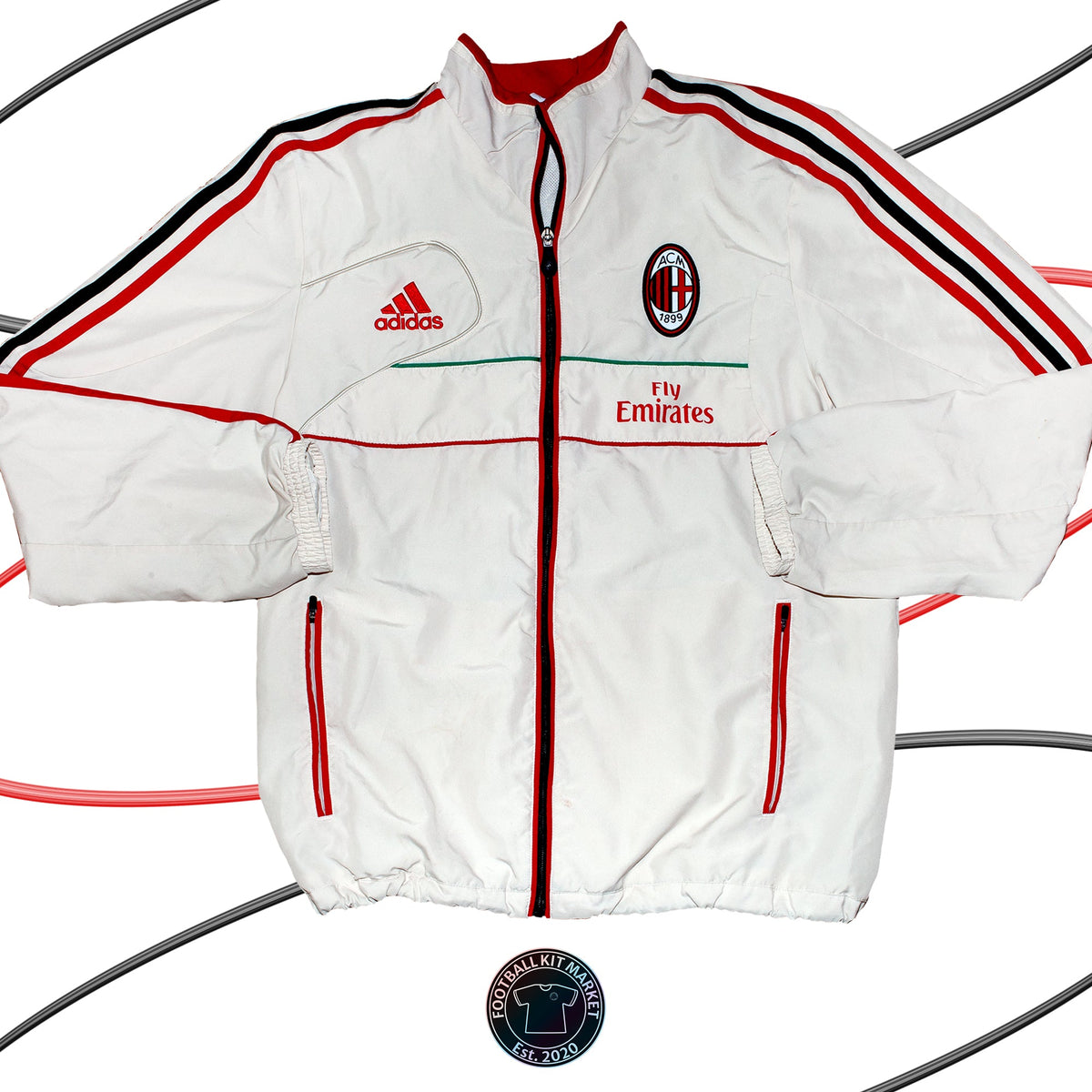 Genuine AC MILAN Jacket (2012) - ADIDAS (L) - Product Image from Football Kit Market