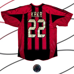 Genuine AC MILAN Home KAKA (2004-2005) - ADIDAS (L) - Product Image from Football Kit Market