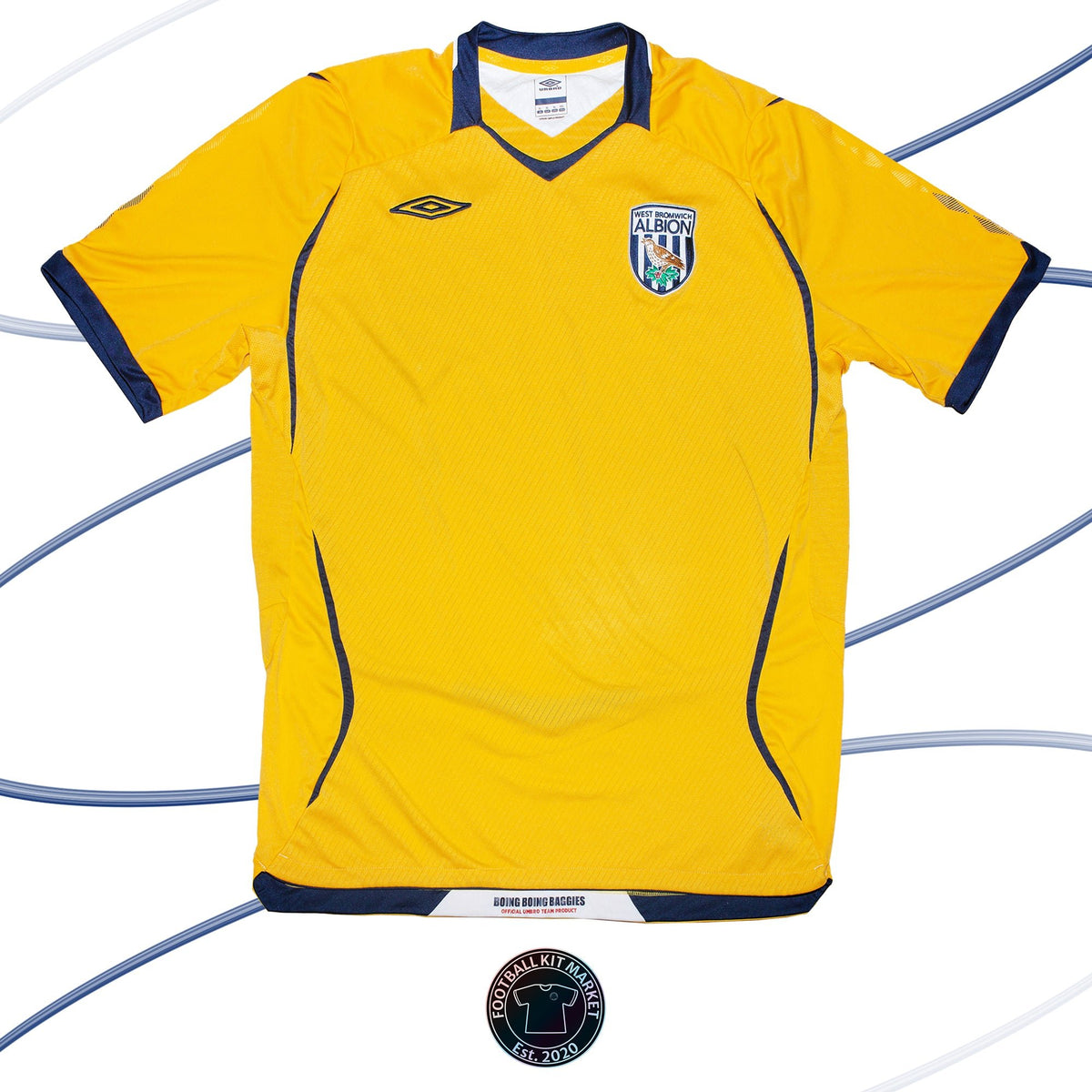Genuine WEST BROMWICH ALBION Away (2008-2009) - UMBRO (XL) - Product Image from Football Kit Market