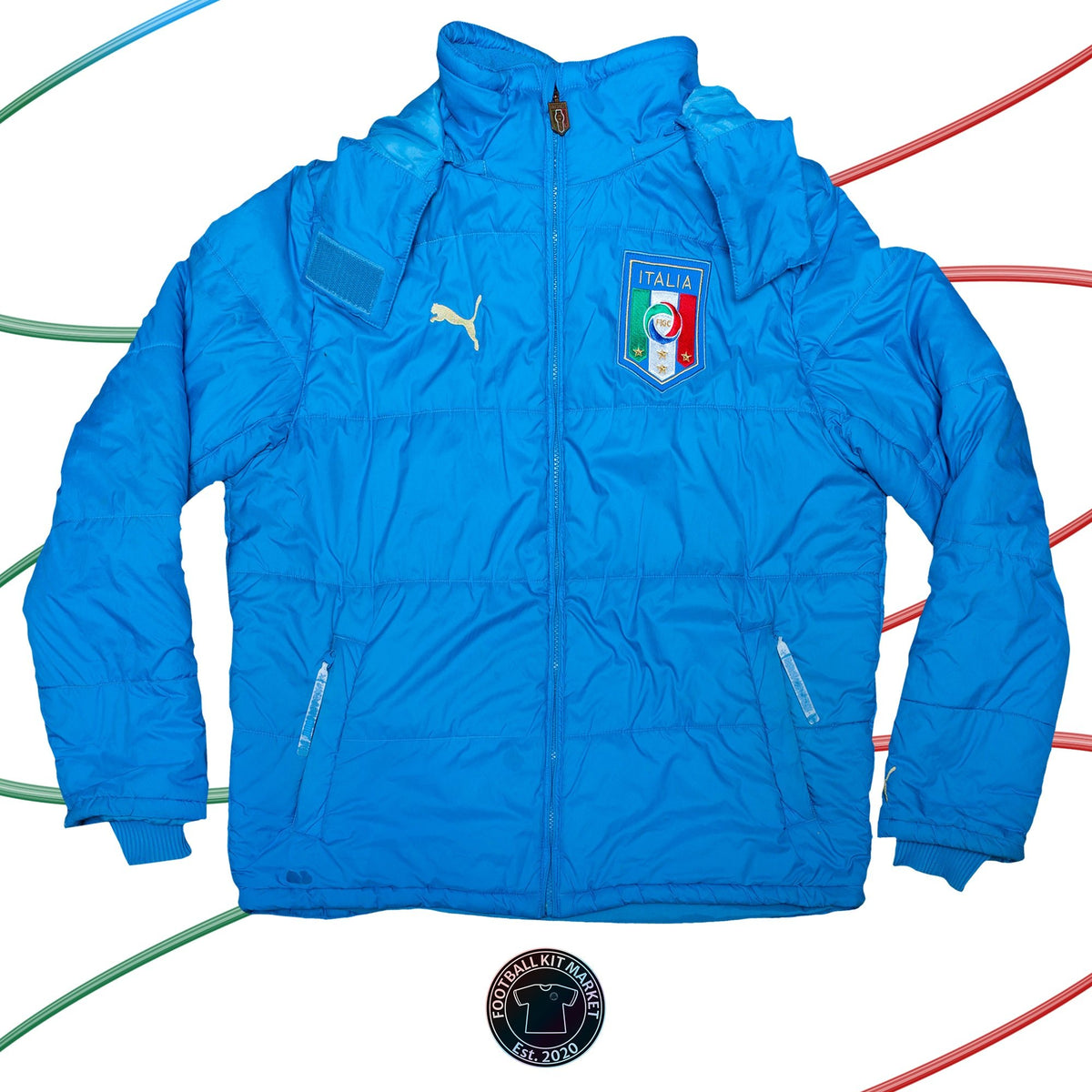 Genuine ITALY Jacket (2000s) - PUMA (L) - Product Image from Football Kit Market