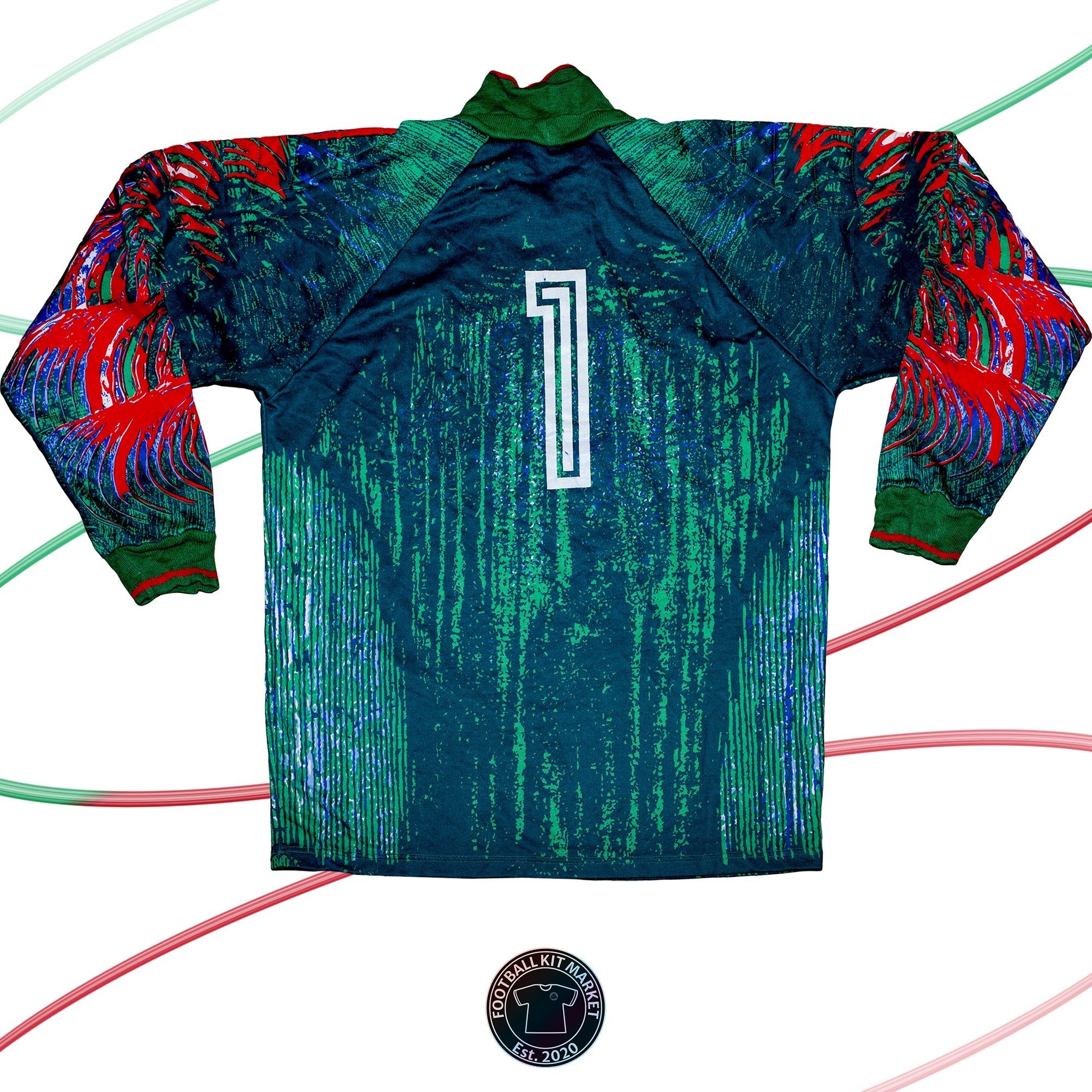 Genuine BULGARIA Goalkeeper Shirt (1990) - ADIDAS (L) - Product Image from Football Kit Market