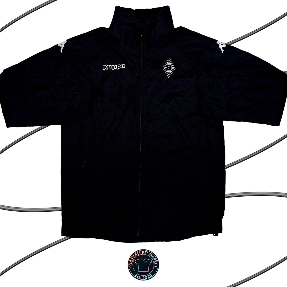 Genuine BORUSSIA MONCHENGLADBACH Jacket - KAPPA (L) - Product Image from Football Kit Market