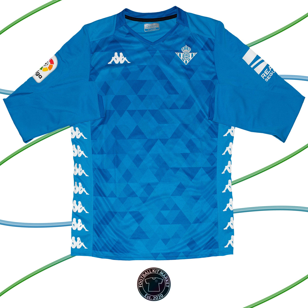Genuine REAL BETIS Goalkeeper Shirt (2019-2020) - KAPPA (XL) - Product Image from Football Kit Market