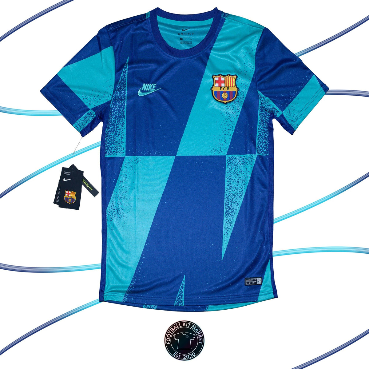 Genuine BARCELONA Pre-Match (2019-2020) - NIKE (S) - Product Image from Football Kit Market