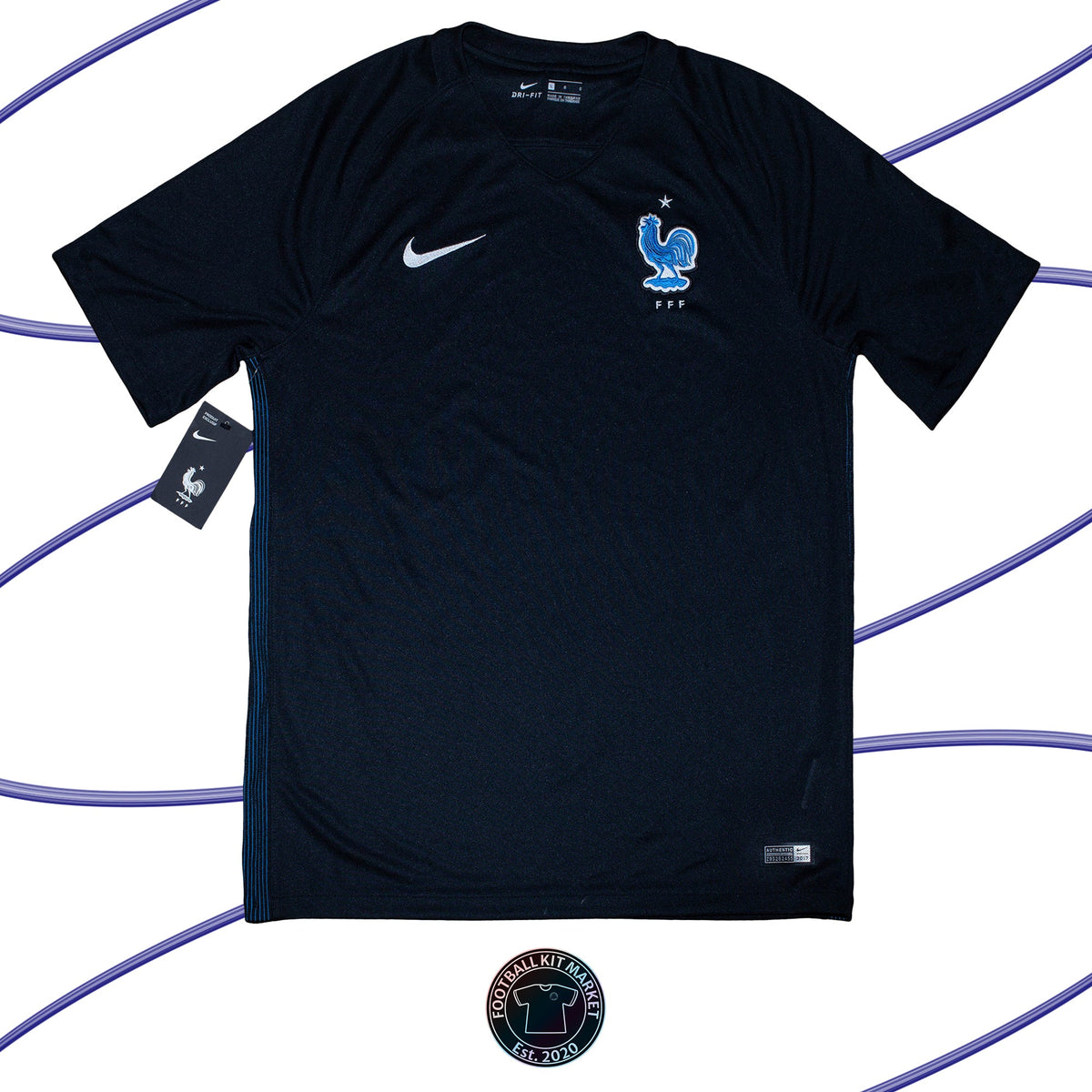 Genuine FRANCE 3rd Shirt (2016-2017) - NIKE (L) - Product Image from Football Kit Market