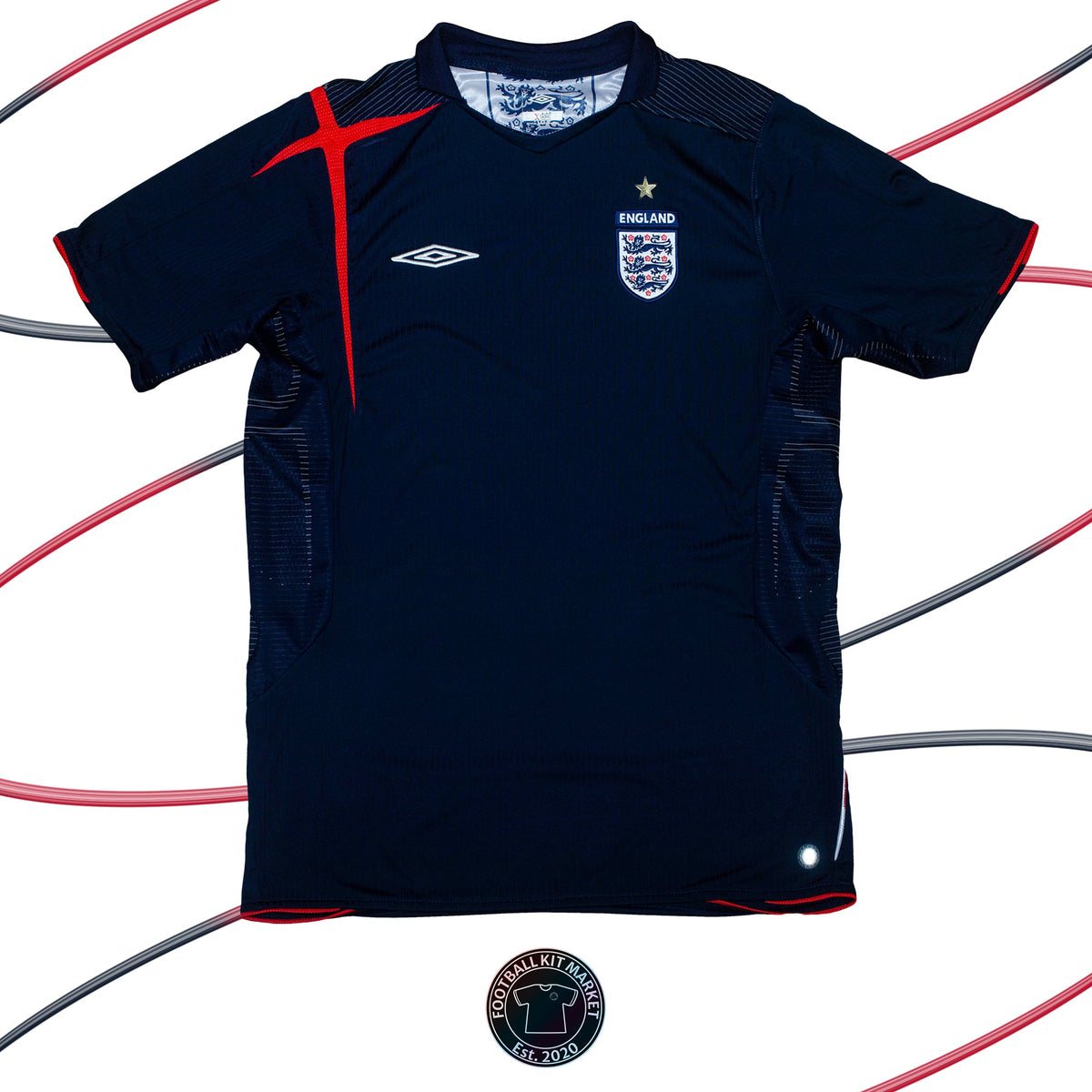 Genuine ENGLAND 3rd Shirt (2005-2007) - UMBRO (L) - Product Image from Football Kit Market