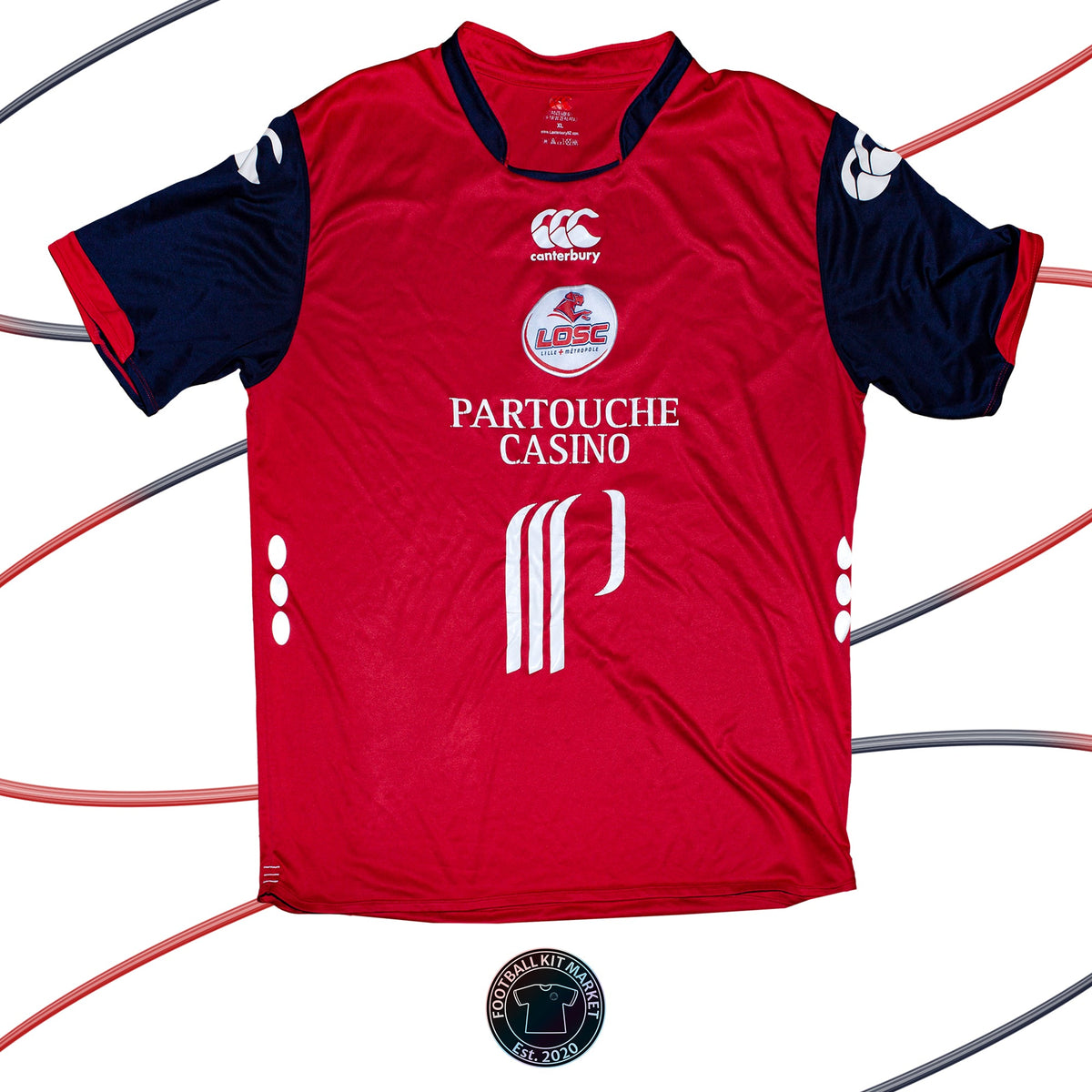 Genuine LILLE Home (2008-2009) - CANTEBURY (XL) - Product Image from Football Kit Market