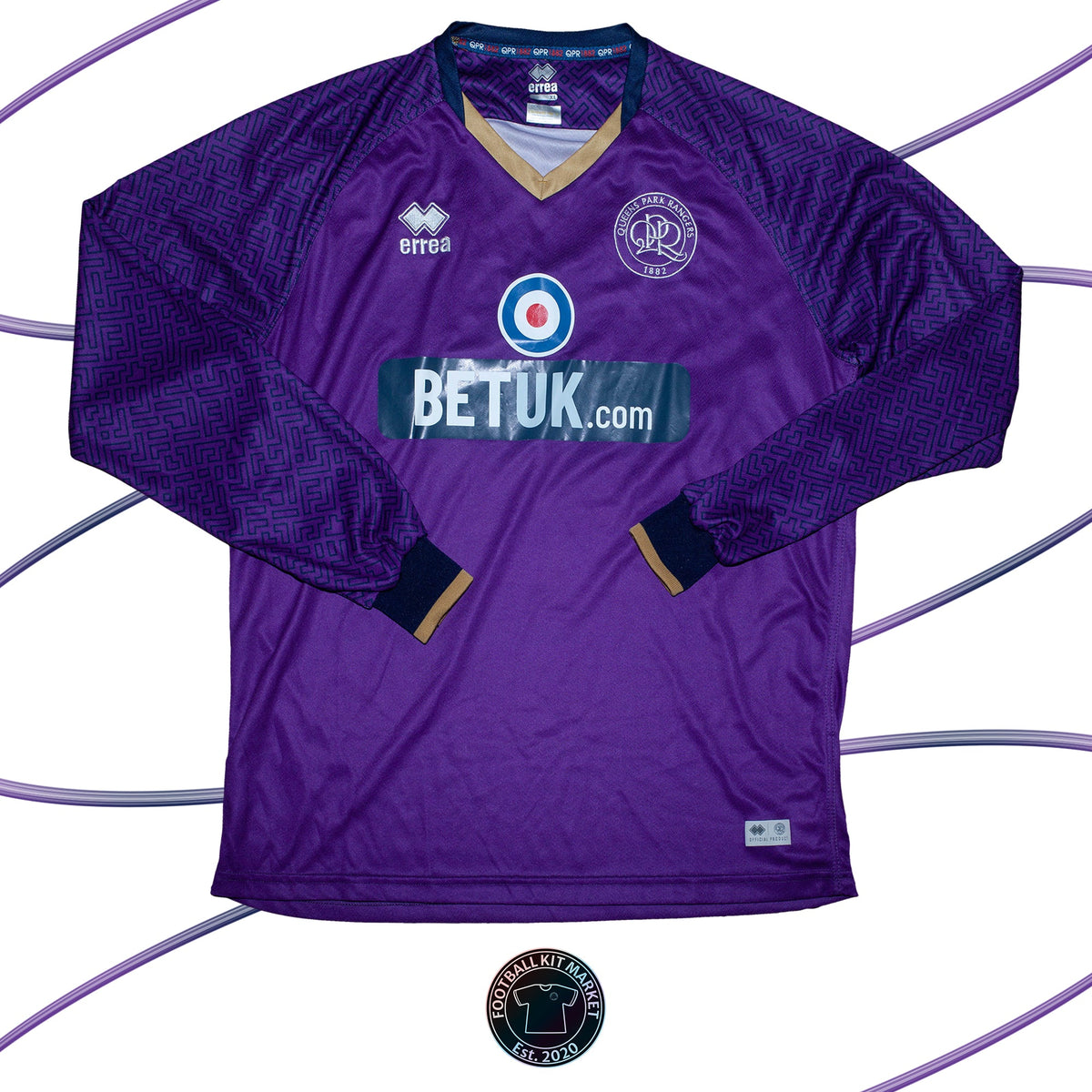 Genuine QUEENS PARK RANGERS Goalkeeper Shirt (inc. socks and shorts) (2019-2020) - ERREA (XL) - Product Image from Football Kit Market