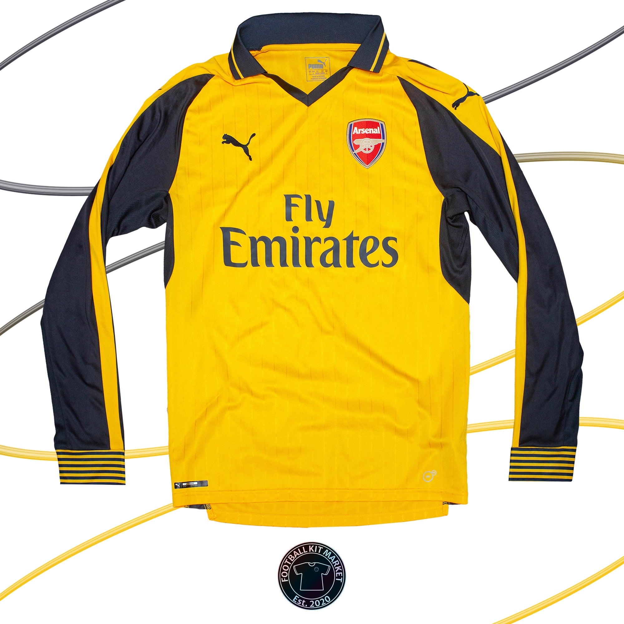 Genuine ARSENAL Away Shirt (2016-2017) - PUMA (L) - Product Image from Football Kit Market