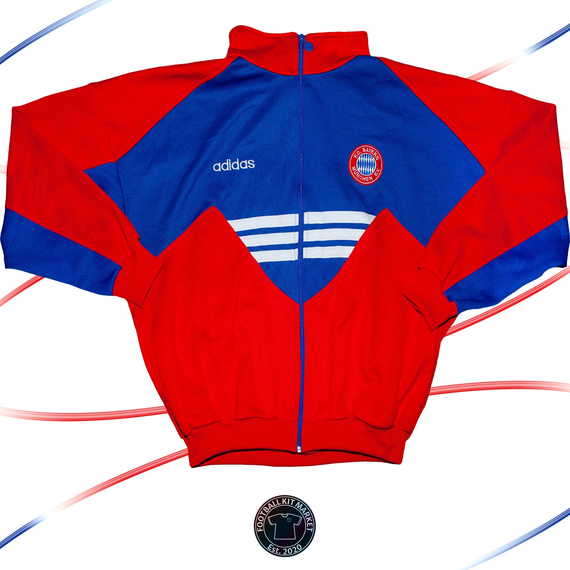 Genuine BAYERN MUNICH Jacket (1990s) - ADIDAS (XL) - Product Image from Football Kit Market