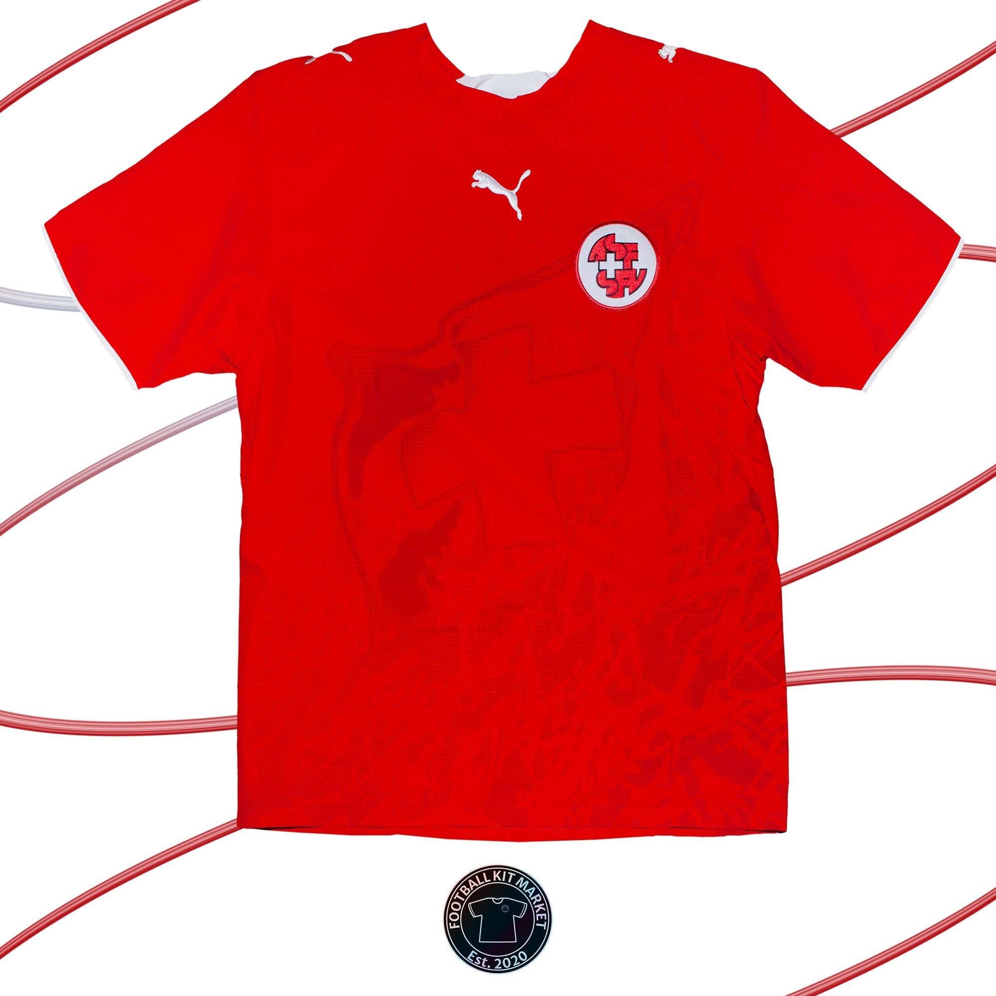 Genuine SWITZERLAND Home Shirt (2006-2008) - PUMA (M) - Product Image from Football Kit Market