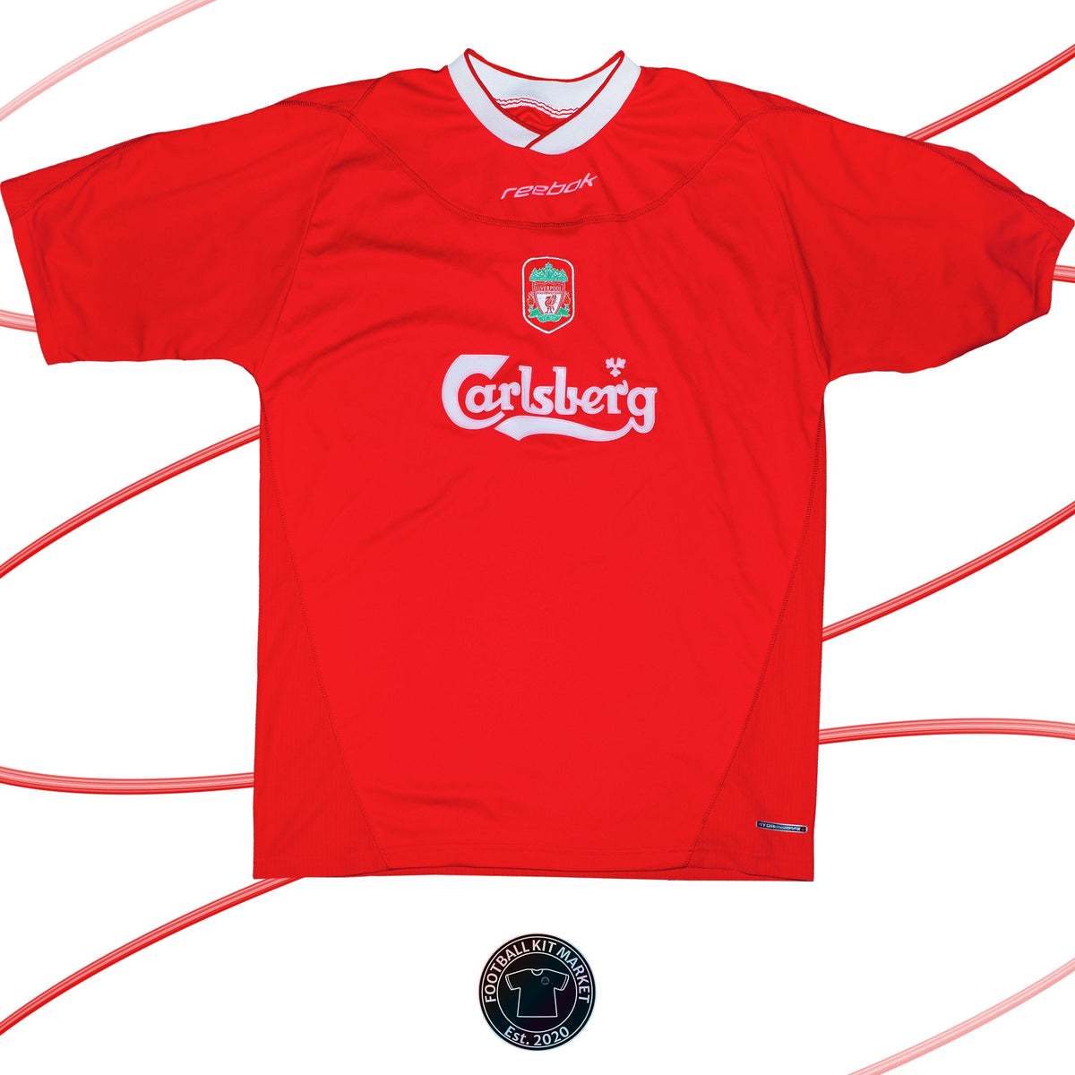 Genuine LIVERPOOL Home (2002-2004) - REEBOK (XL) - Product Image from Football Kit Market
