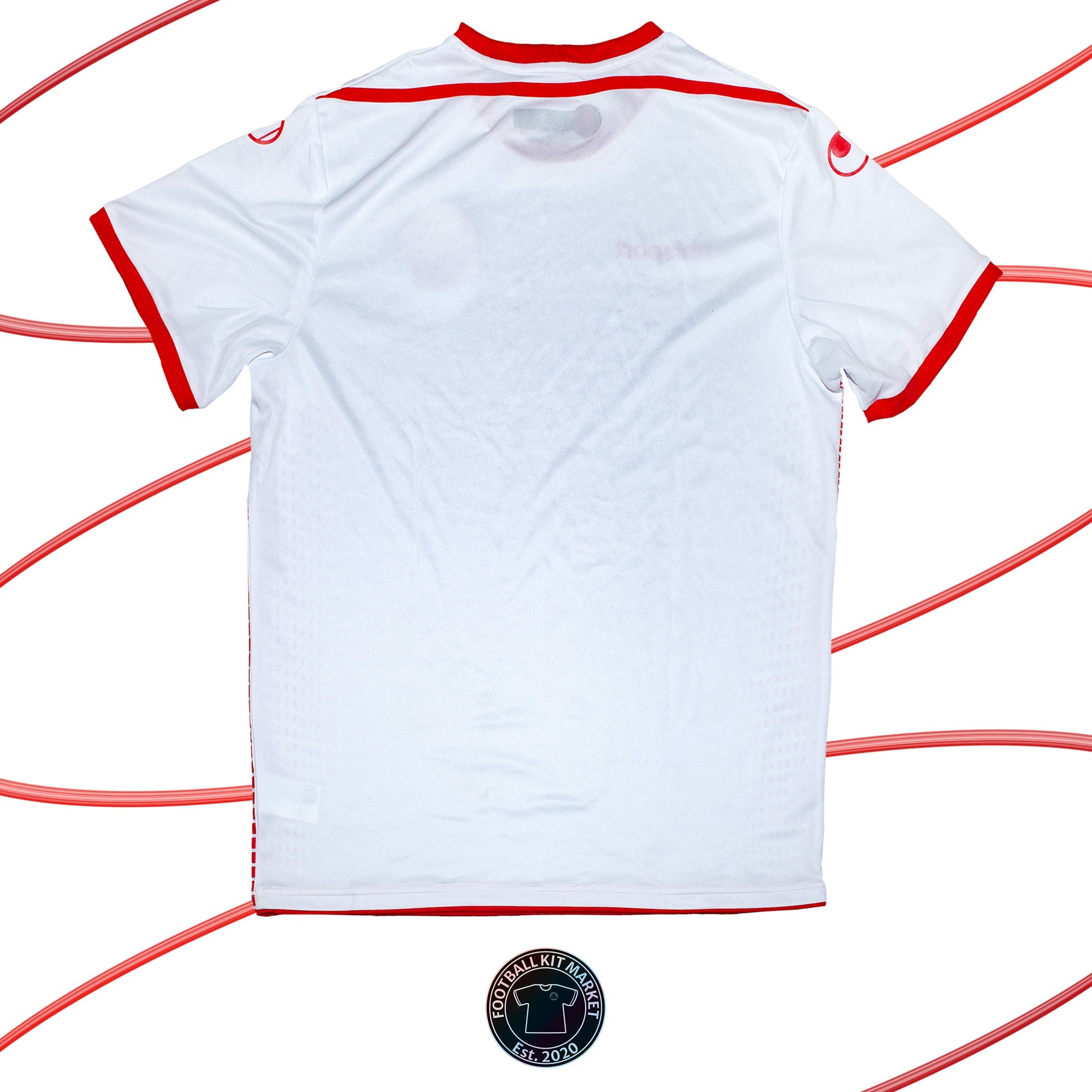 Genuine TUNISIA Home (2018-2020) - UHLSPORT (XL) - Product Image from Football Kit Market
