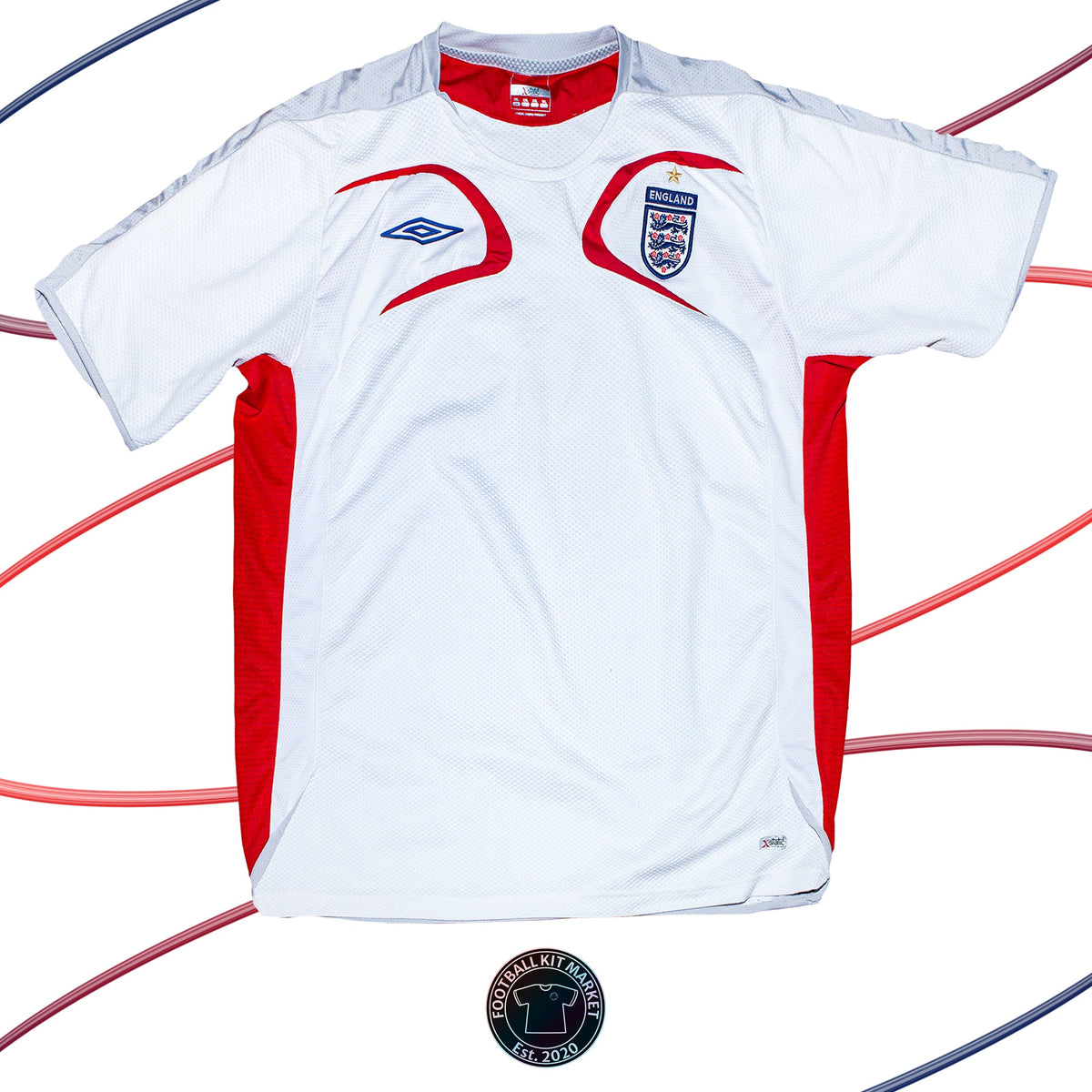 Genuine ENGLAND Training Shirt (2006) - UMBRO (XXL) - Product Image from Football Kit Market