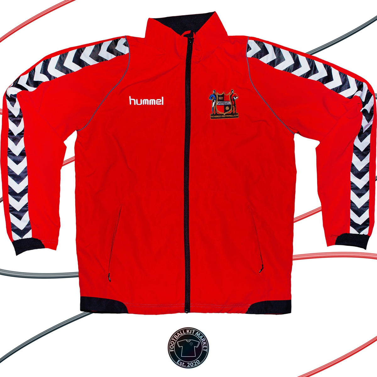 Genuine SHEFFIELD FC Jacket (2013-2014) - HUMMEL (L) - Product Image from Football Kit Market