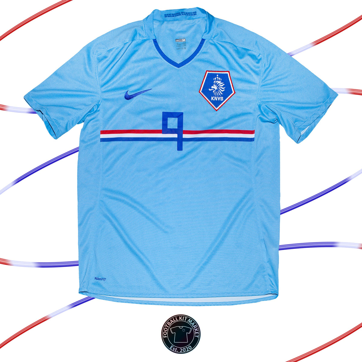 Genuine NETHERLANDS Away V.NISTELROOY (2008-2010) - NIKE (M) - Product Image from Football Kit Market