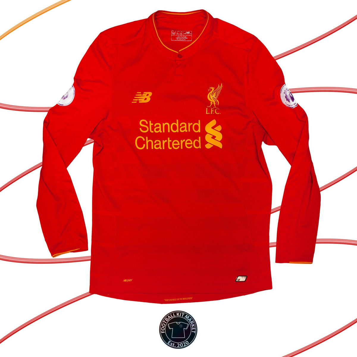 Genuine LIVERPOOL Home COUTINHO (2016-2017) - NB (L) - Product Image from Football Kit Market