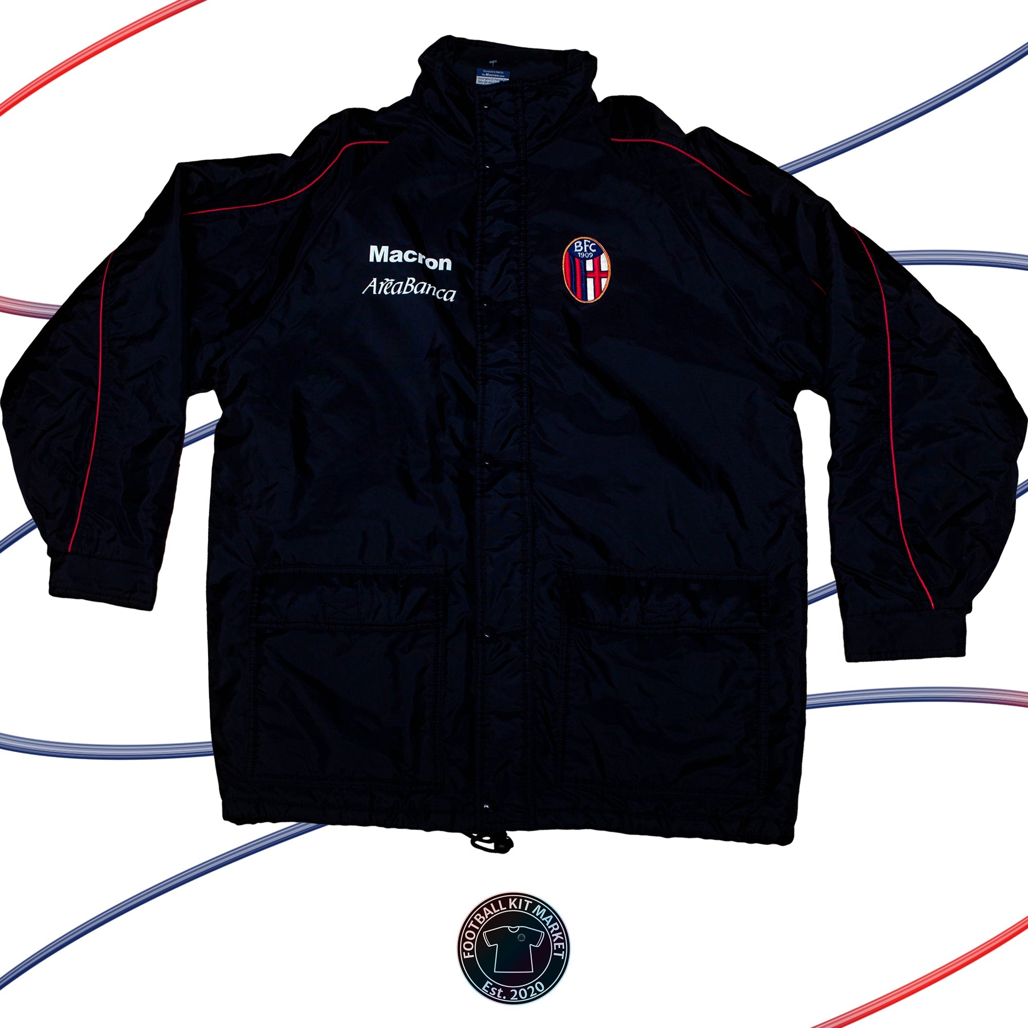Genuine BOLOGNA Jacket (2002-2003) - MACRON (XL) - Product Image from Football Kit Market