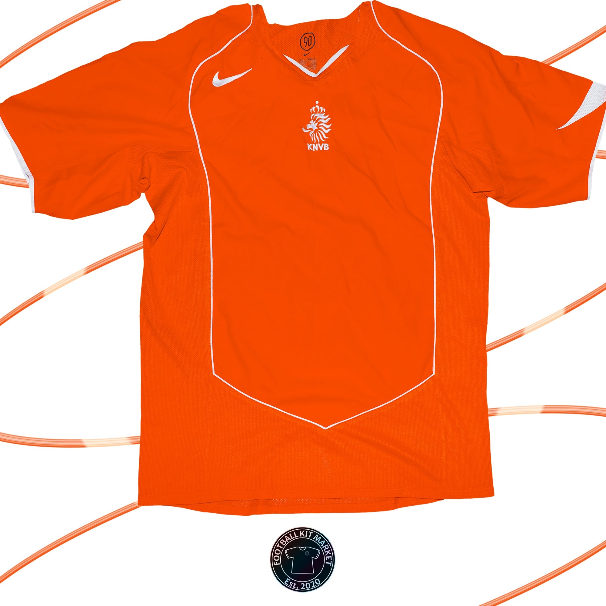 Genuine NETHERLANDS Home (2004-2005) - NIKE (L) - Product Image from Football Kit Market