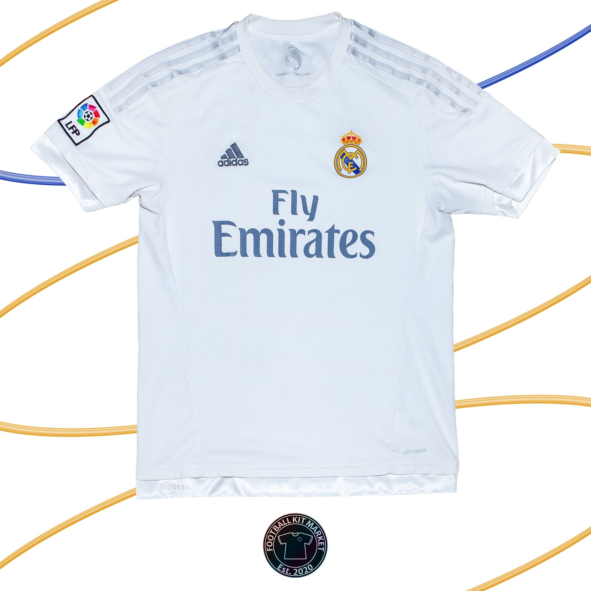 Genuine REAL MADRID Home (2015-2016) - ADIDAS (L) - Product Image from Football Kit Market