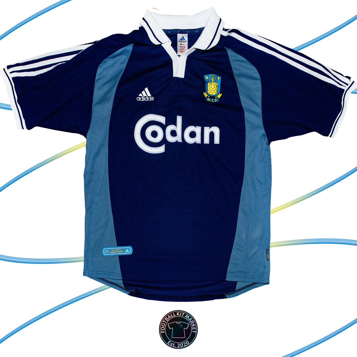 Genuine BRONDBY Away (2001-2002) - ADIDAS (XL) - Product Image from Football Kit Market