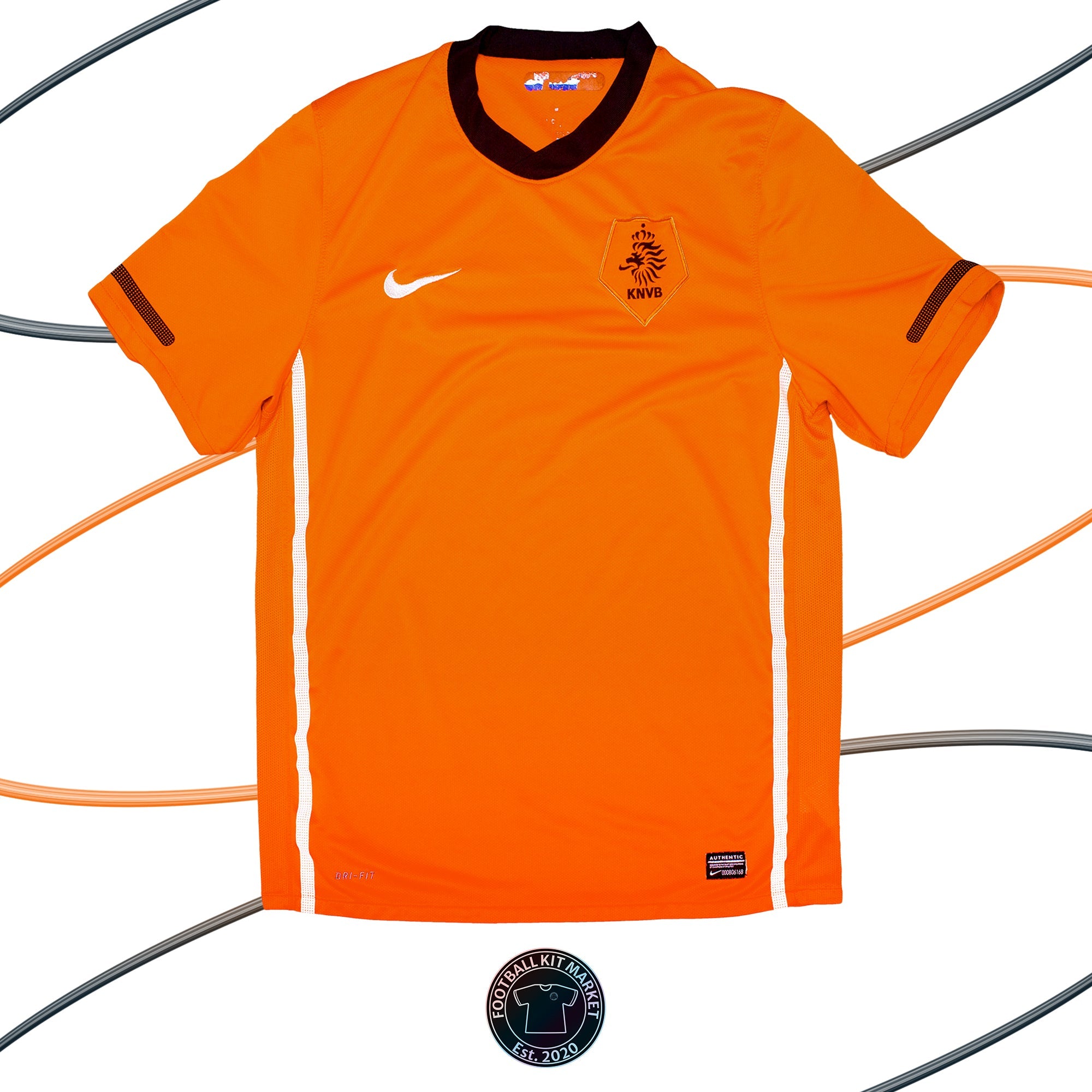 Genuine NETHERLANDS Home Shirt (2010-2011) - NIKE (L) - Product Image from Football Kit Market