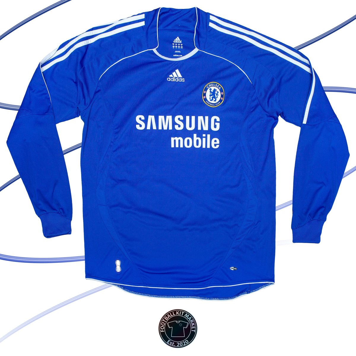 Genuine CHELSEA Home Shirt (2006-2008) - ADIDAS (XL) - Product Image from Football Kit Market
