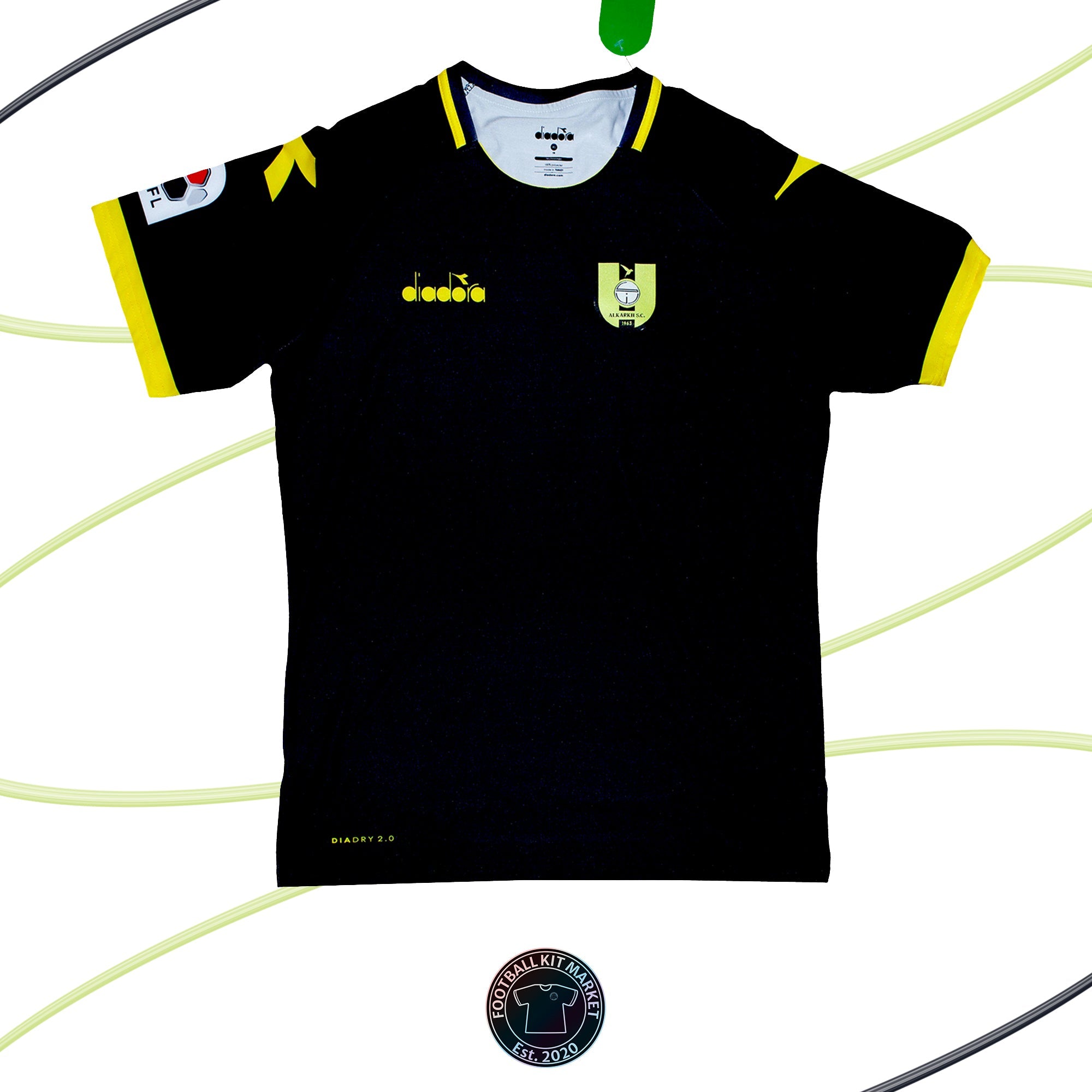 Genuine ALKARKH SC Away (2020-2021) - DIADORA (XL) - Product Image from Football Kit Market