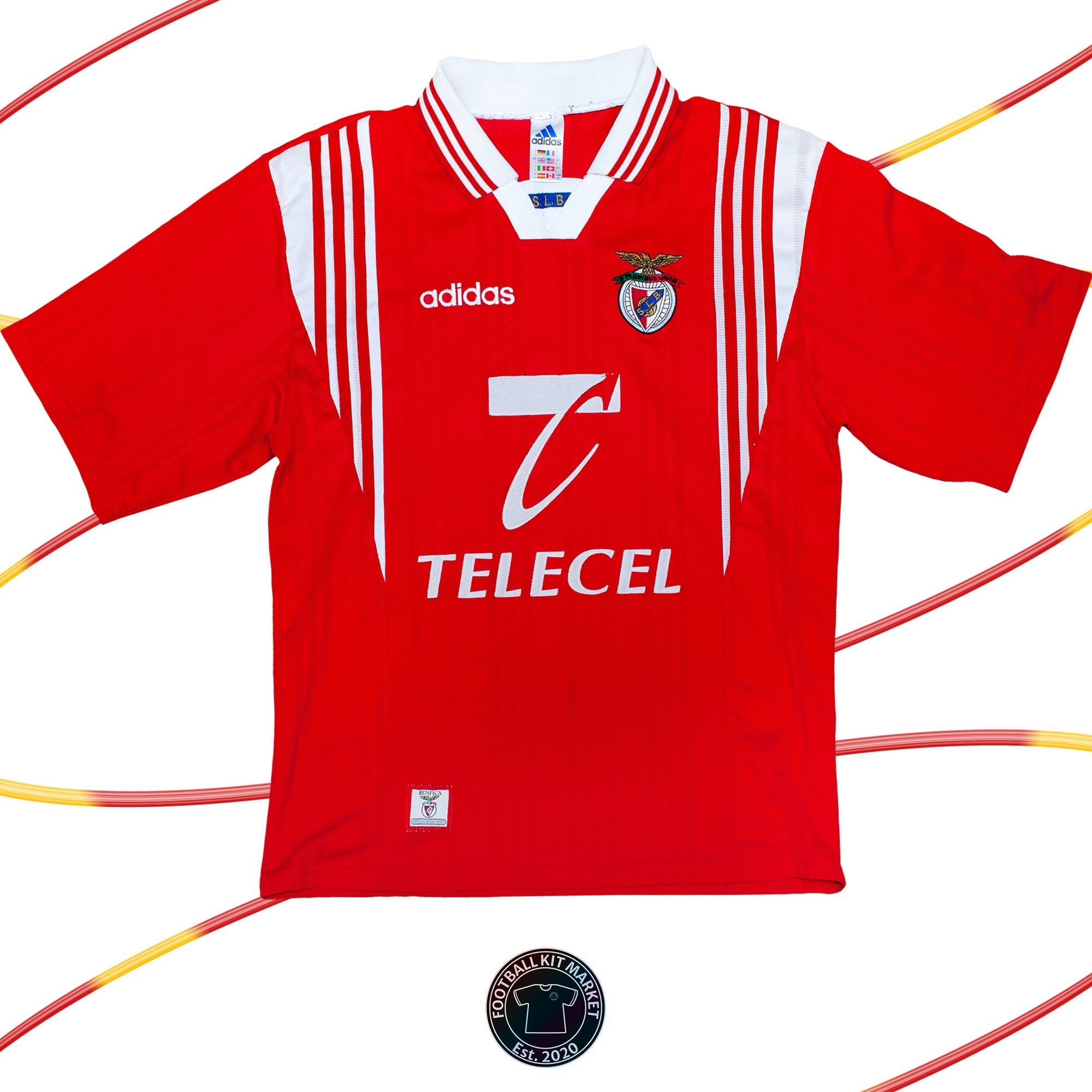 Genuine BENFICA Home (1997-1998) - ADIDAS (L) - Product Image from Football Kit Market