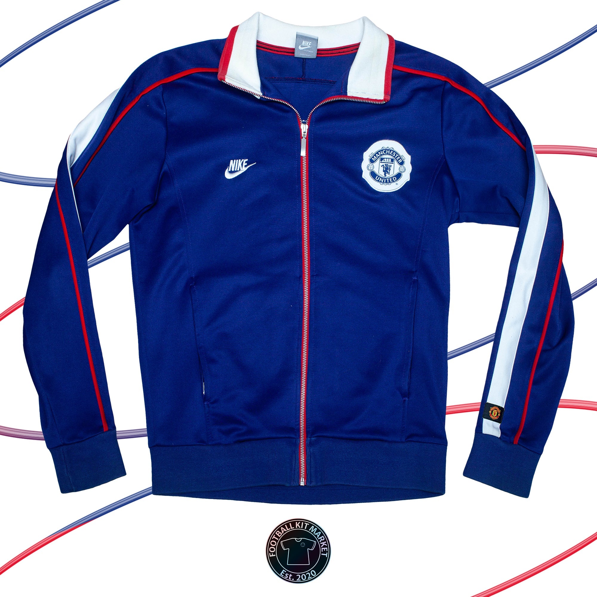 Genuine MANCHESTER UNITED Jacket (2008-2009) - NIKE (M) - Product Image from Football Kit Market
