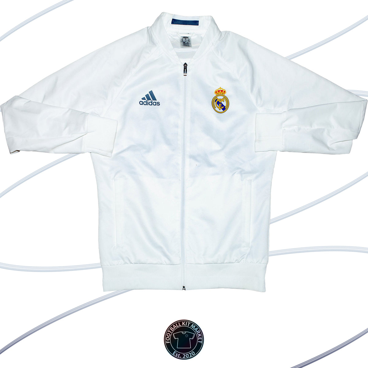Genuine REAL MADRID Jacket (2015-2016) - ADIDAS (M) - Product Image from Football Kit Market