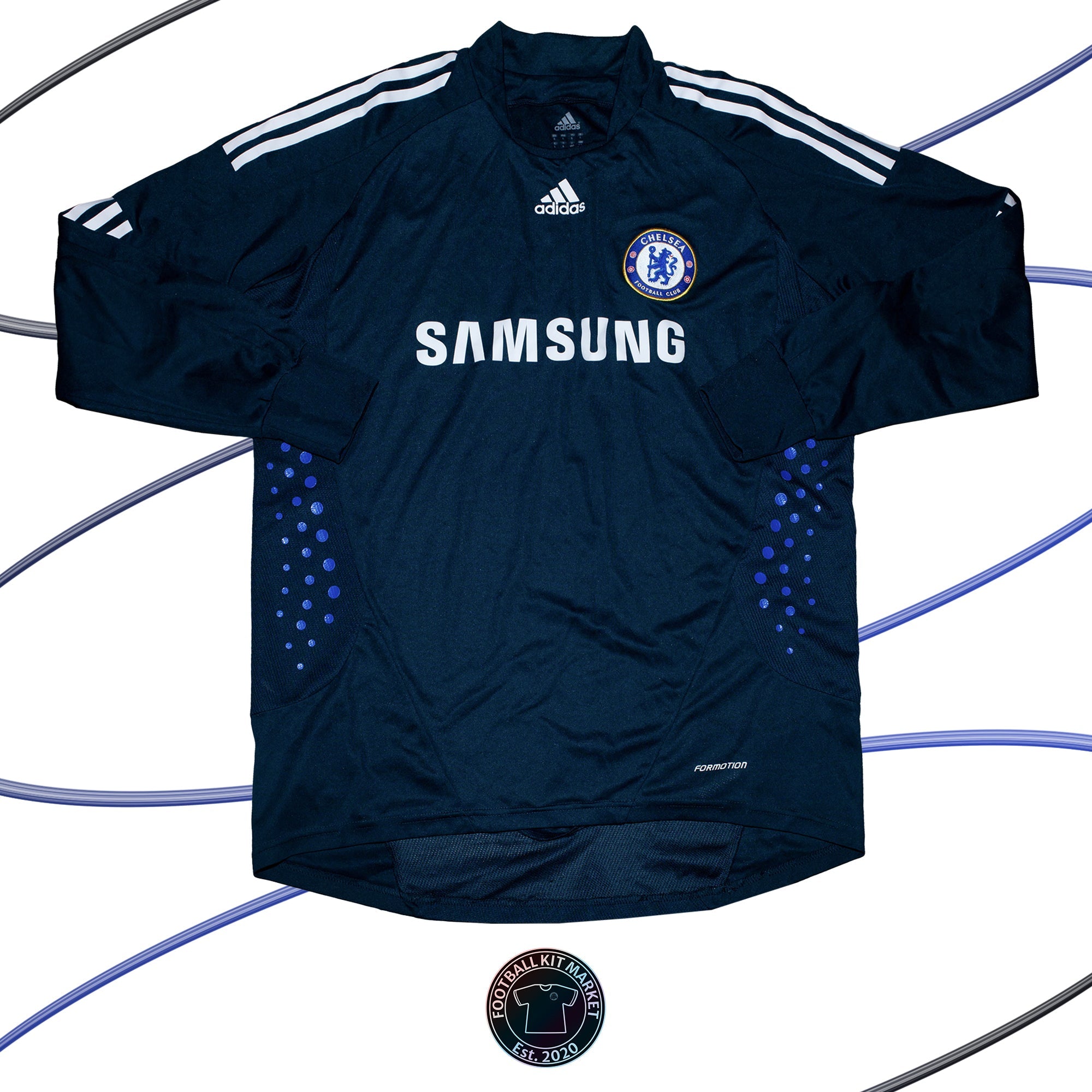 Genuine CHELSEA Goalkeeper Shirt (2008-2009) - ADIDAS (L) - Product Image from Football Kit Market