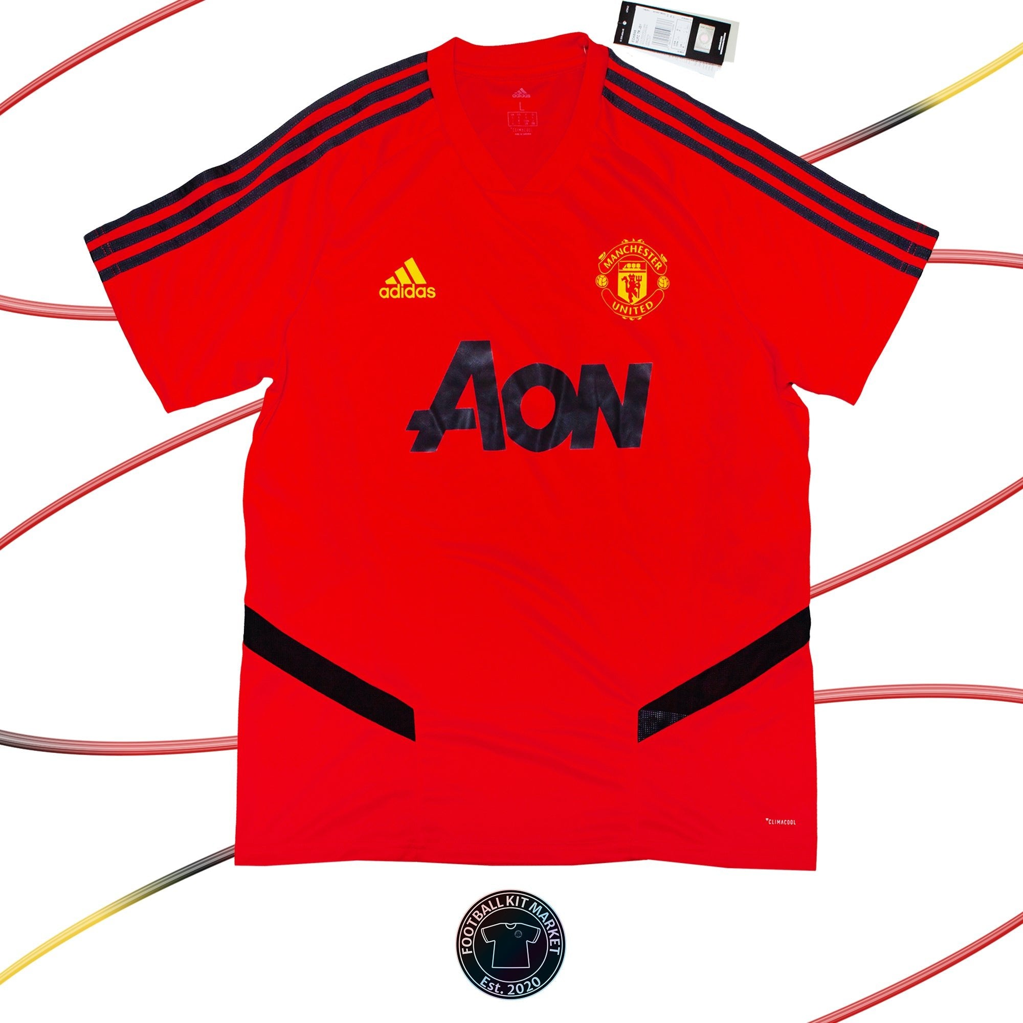 Genuine MANCHESTER UNITED Training (2019-2020) - ADIDAS (L) - Product Image from Football Kit Market
