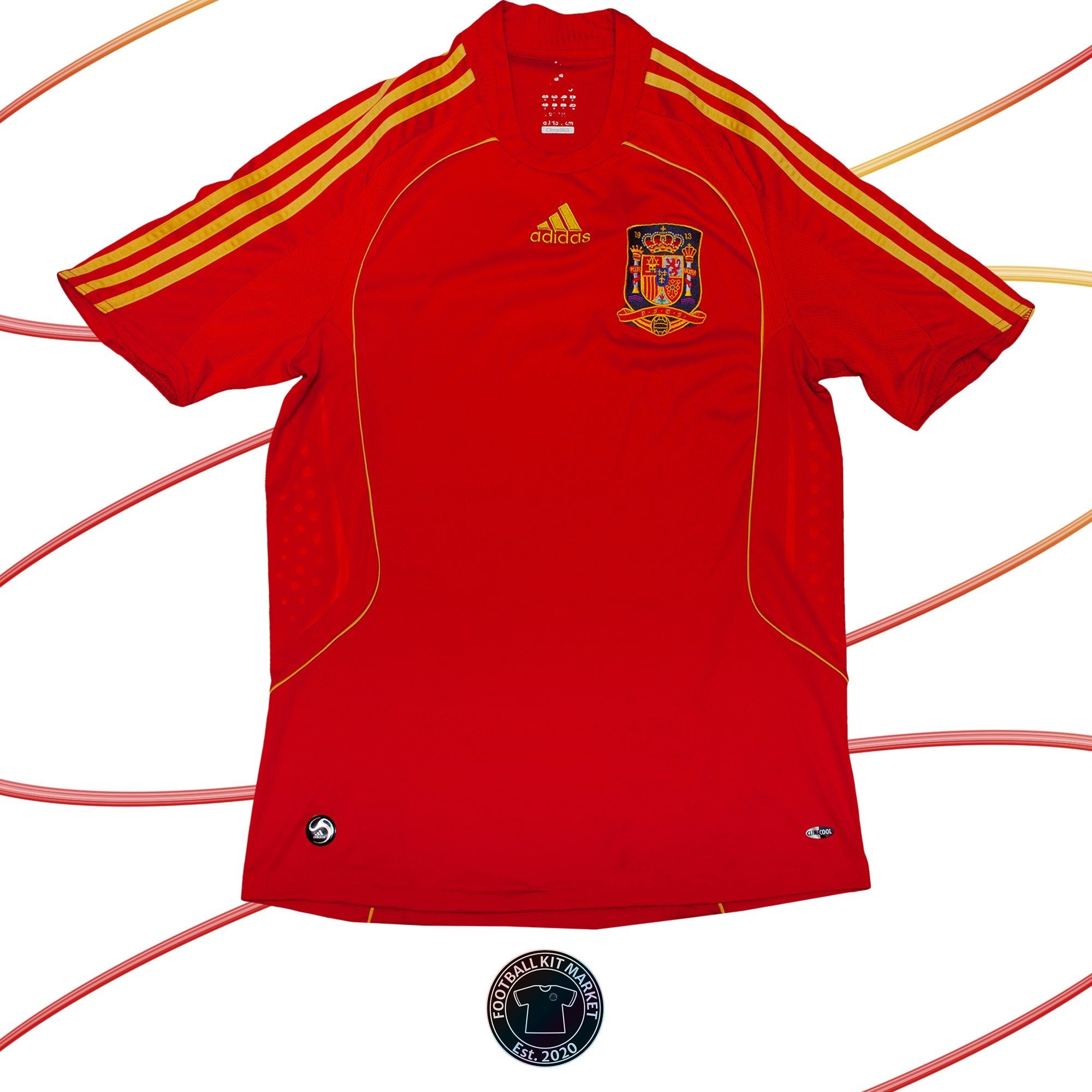 Genuine SPAIN Home (2008-2009) - ADIDAS (M) - Product Image from Football Kit Market