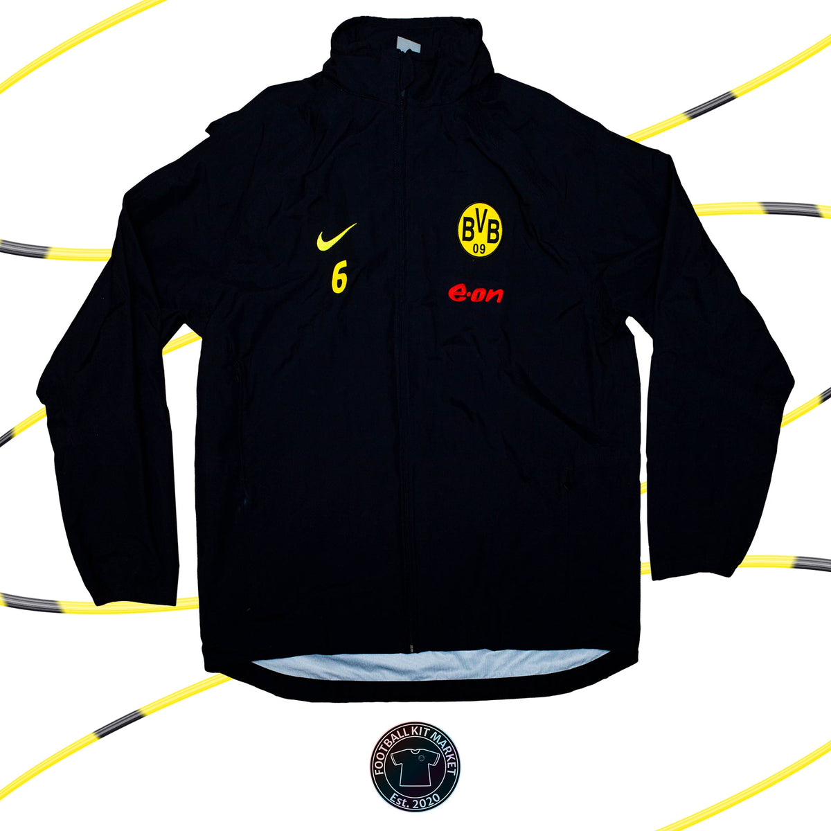 Genuine BORUSSIA DORTMUND Jacket (2004-2006) - NIKE (L) - Product Image from Football Kit Market