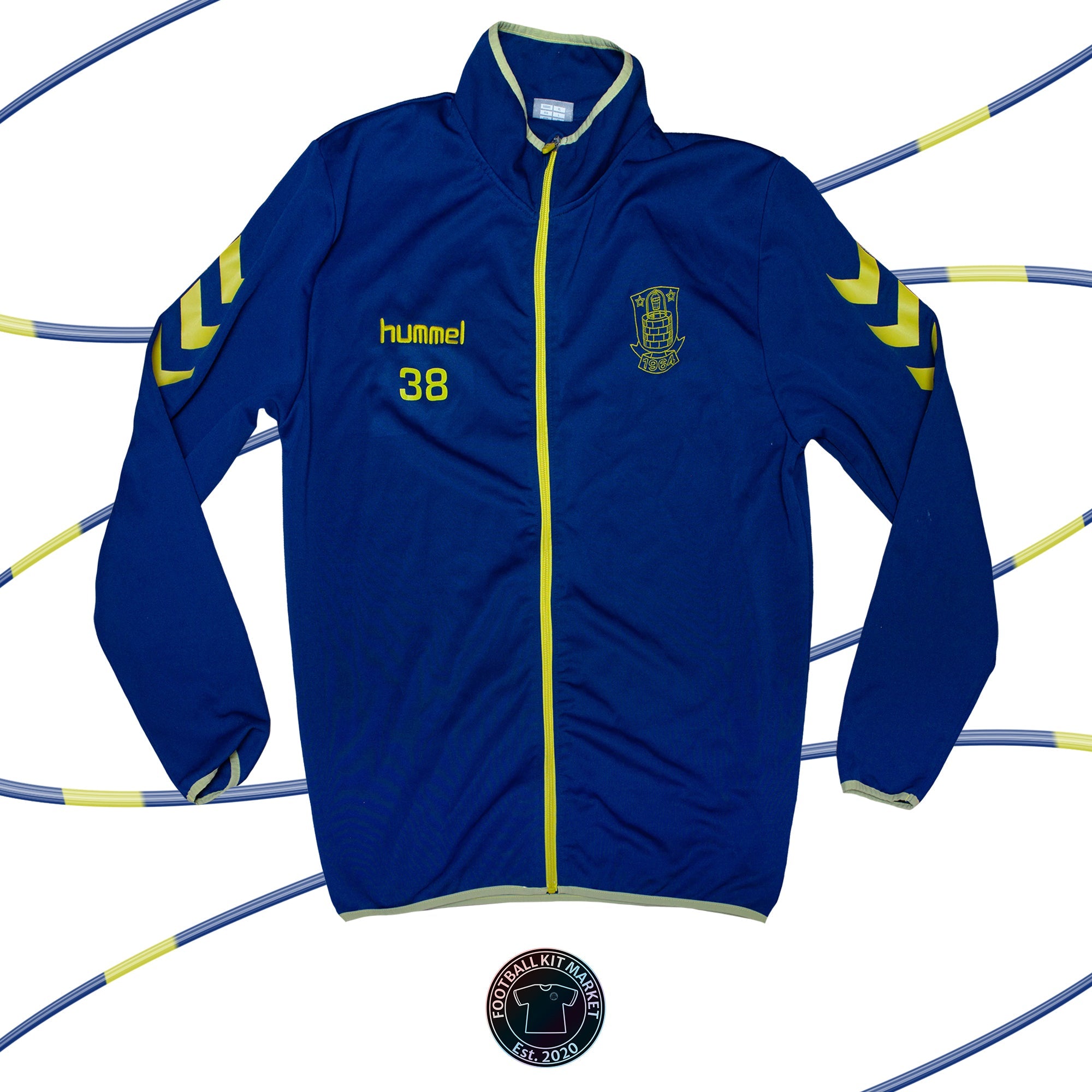 Genuine BRONDBY Jacket (2018-2019) - HUMMEL (XL) - Product Image from Football Kit Market