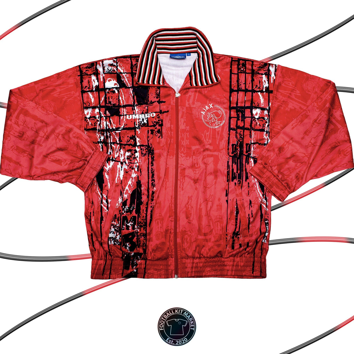 Genuine AJAX Jacket (1996-1997) - ADIDAS (L) - Product Image from Football Kit Market