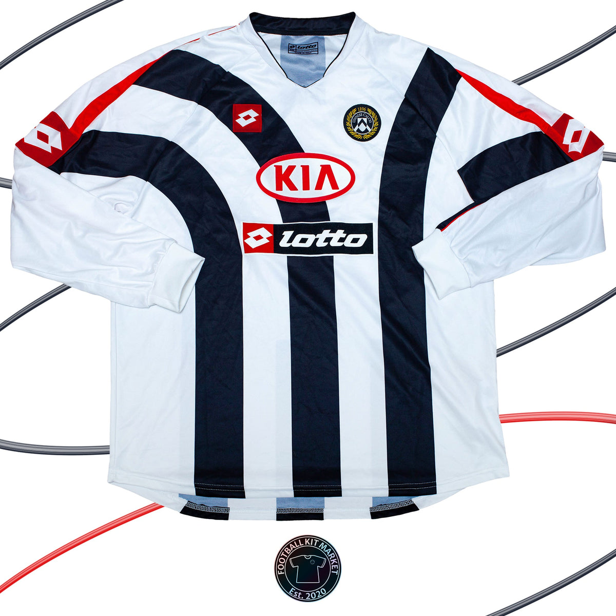 Genuine UDINESE Home (2005-2006) - LOTTO (XXL) - Product Image from Football Kit Market