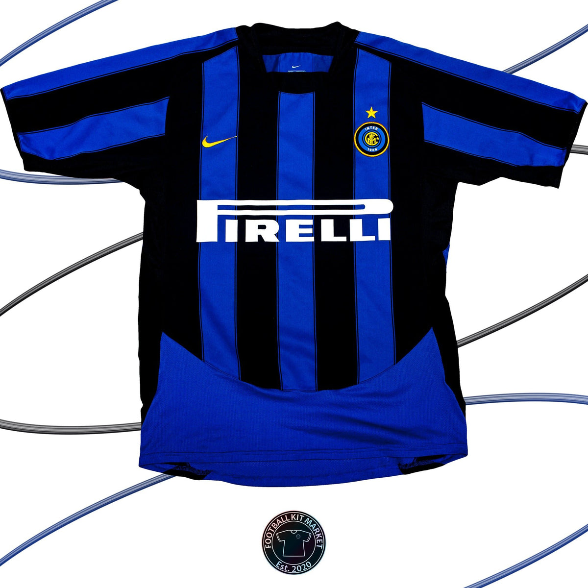 Genuine INTER MILAN Home (2003-2004) - NIKE (S) - Product Image from Football Kit Market